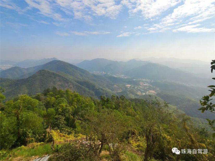 中山大尖山风景区图片图片