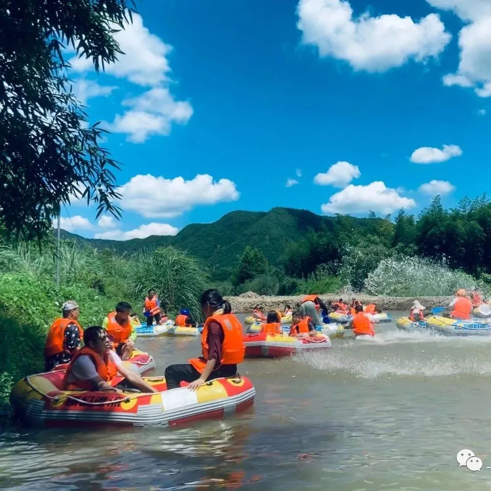 无狂浪不夏天822小黄山大峡谷漂流网红龙鳞坝